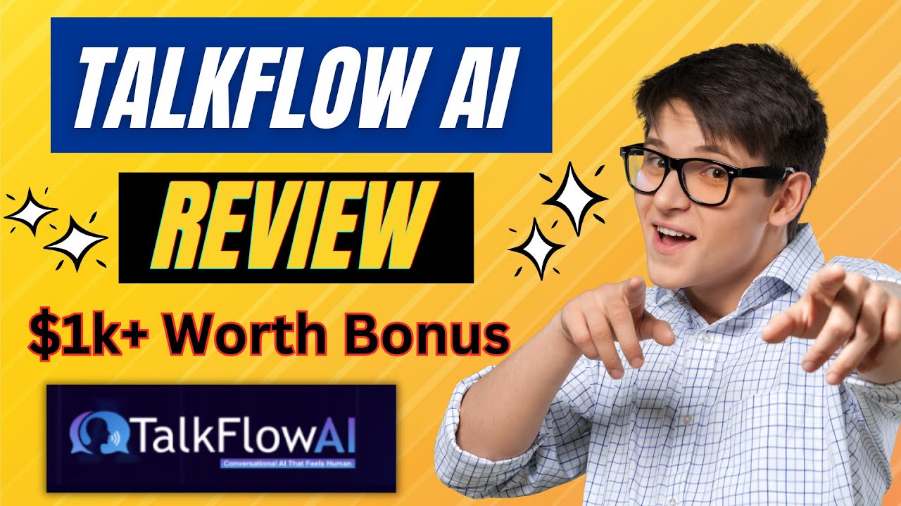 TalkFlow AI Review - Conversional AI Speaks & Responds Like A Real Human
