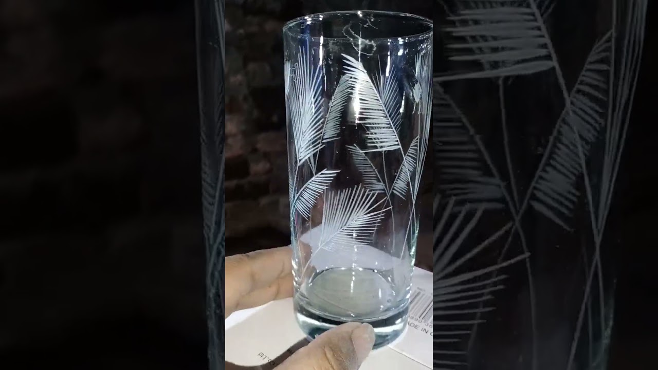 unique cutting glass#cuttingskills #waterglass #drinkingwater #youtubeshorts #shorts