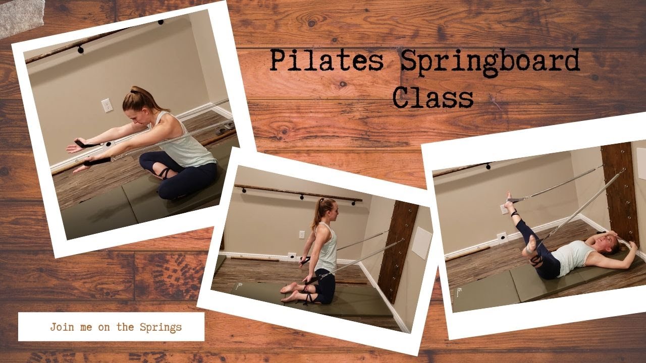 Pilates Springboard Class with live Instruction- Bennie Barre Pilates