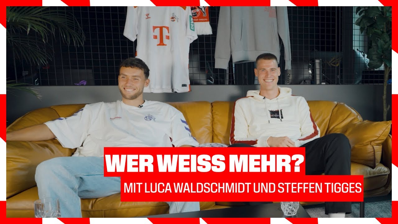 Wer weiß mehr?👀 mit Luca Waldschmidt und Steffen Tigges | 1. FC Köln x Telekom