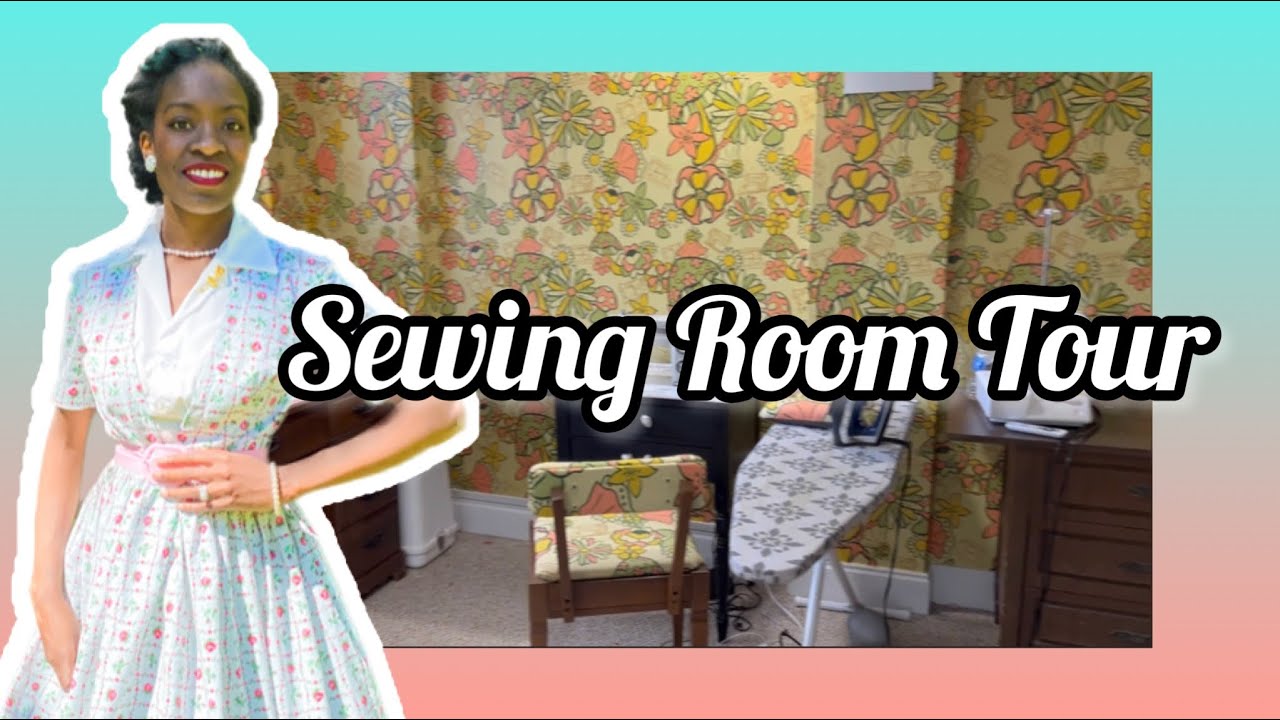 Welcome to my Sewing Room Tour!