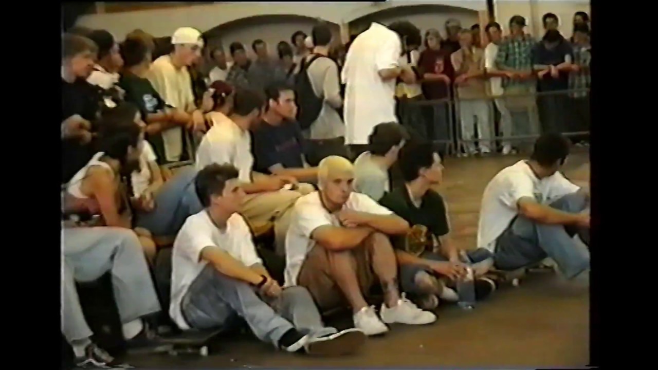 RADLANDS 1994 Skateboard British Champs, Northampton, ENGLAND, TOM PENNY, JEREMY WRAY ETC