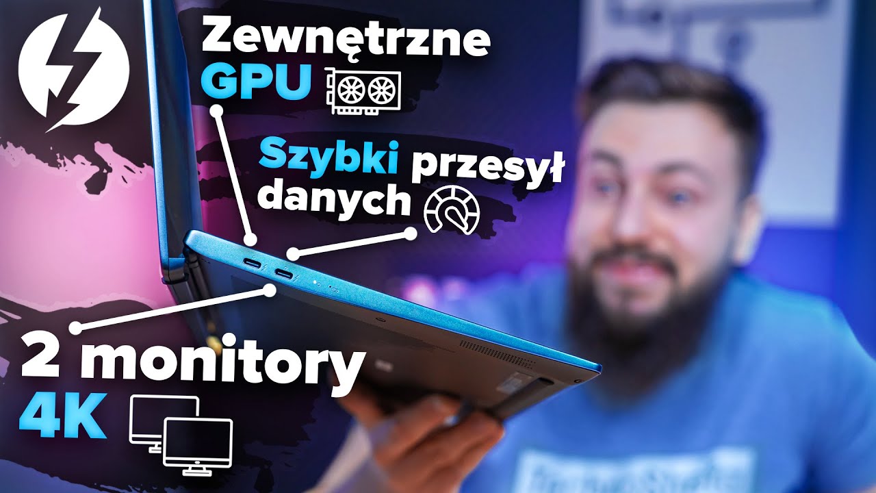 Ten port musisz mieć w swoim laptopie - Thunderbolt 4