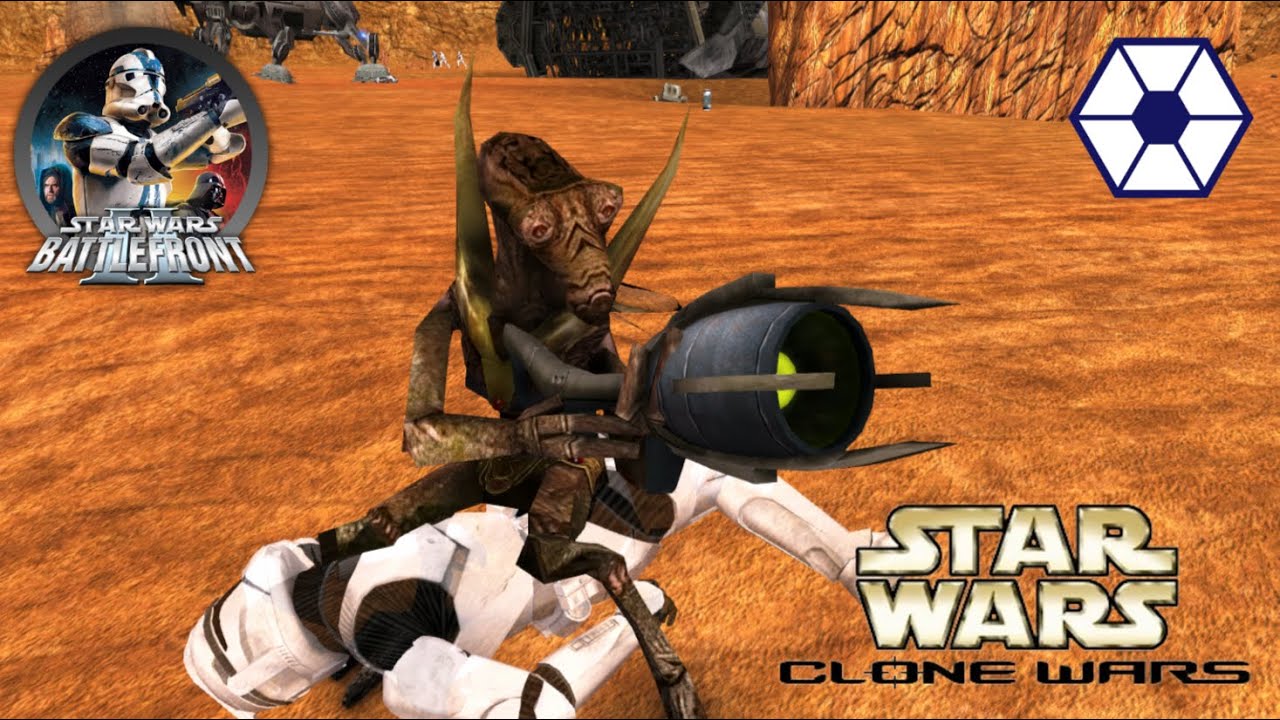 Star Wars Battlefront II (2005) - Geonosis - Clone Wars Era Mod 2.5 - CIS Side