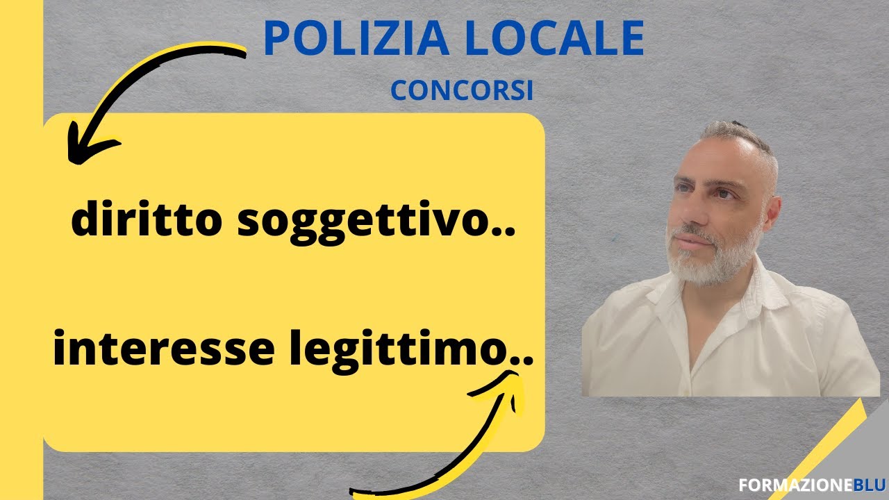 LE SITUAZIONI GIURIDICHE SOGGETTIVE: DIRITTO SOGGETTIVO ED INTERESSE LEGITTIMO
