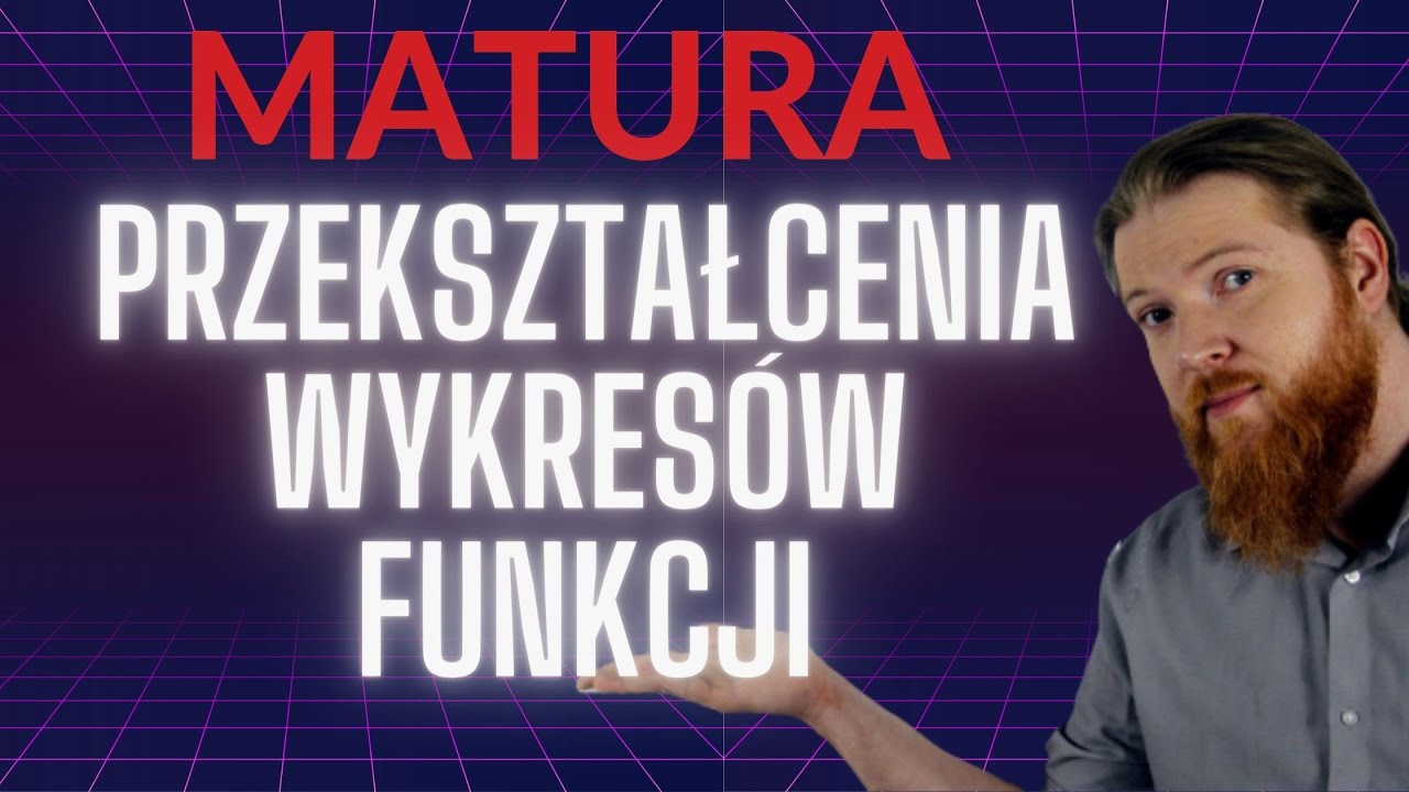 Przekształcenia wykresu funkcji PEWNIAK funkcje cz.2 MATURA PODSTAWA