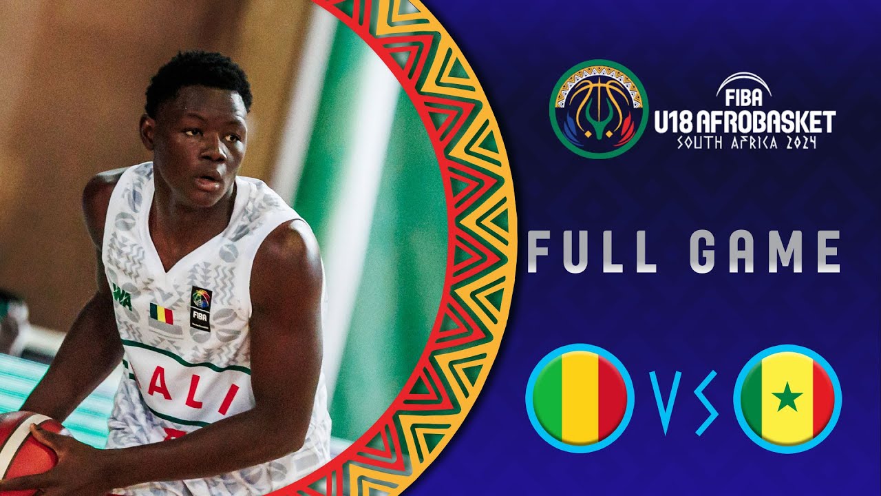 Group Phase | Mali v Senegal | Full Basketball Game | FIBA U18 AfroBasket 2024