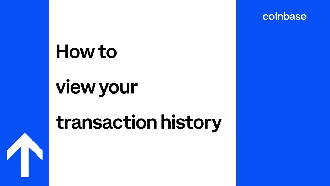 How to view your transaction history