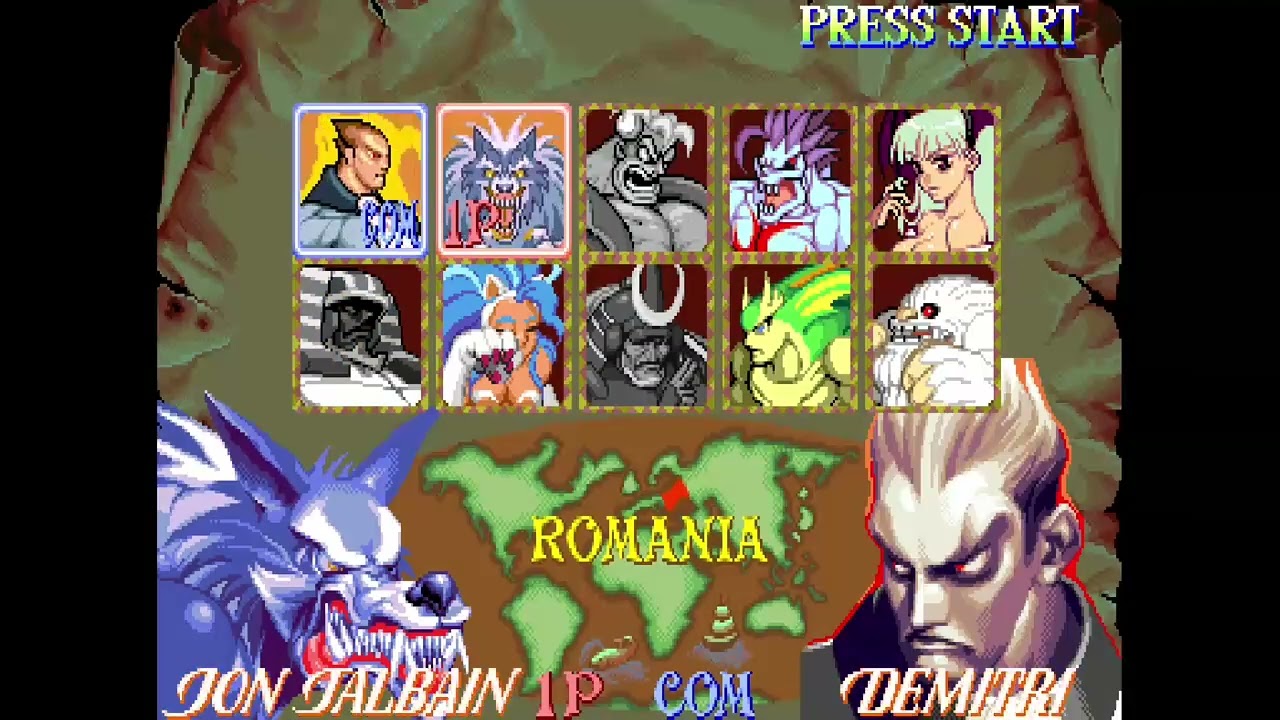 DARKSTALKERS:    JON TALBAIN