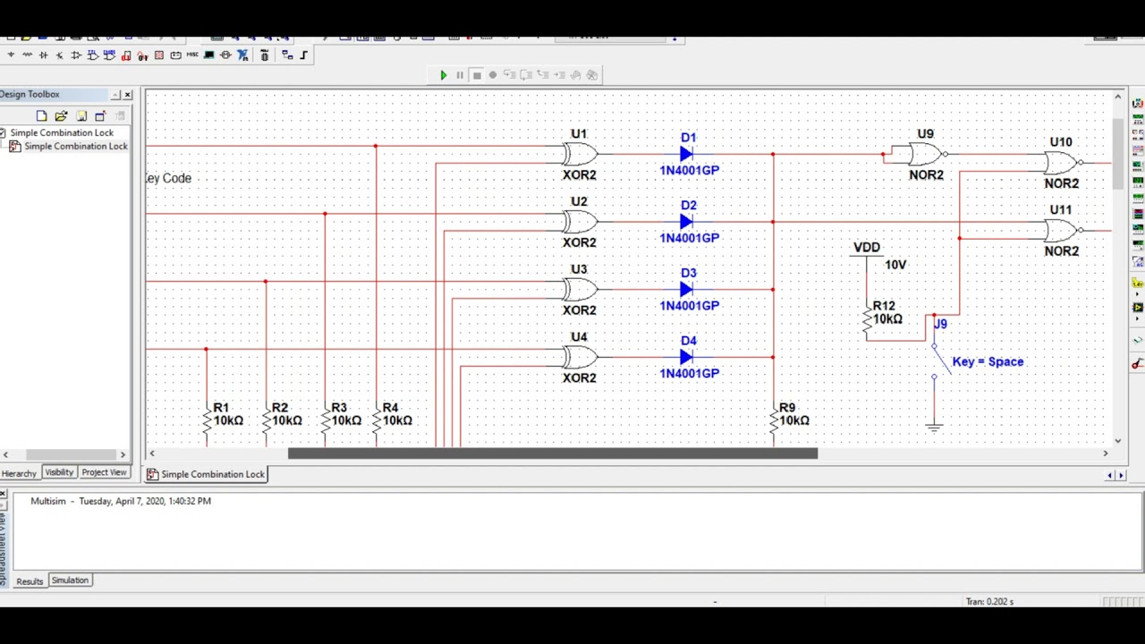 Digital Logic Design Project: Combination Lock