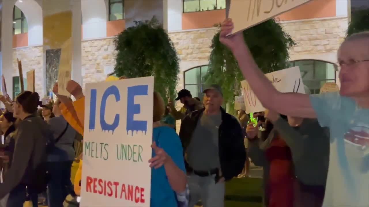 Hundreds pack Surprise City Council meeting, protest outside over ICE facility
