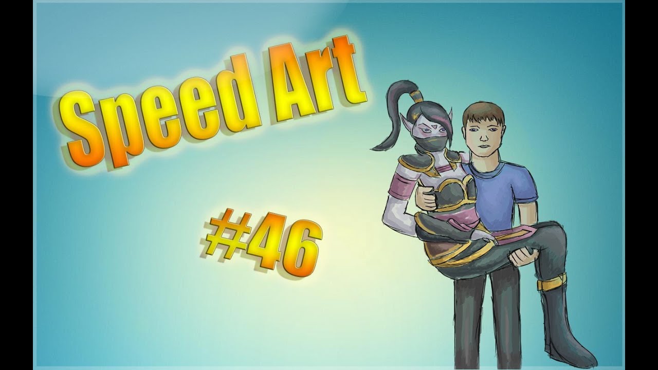 Speed Art #46 [minecraft, dota] ( для theCadl ) (Спид арт)