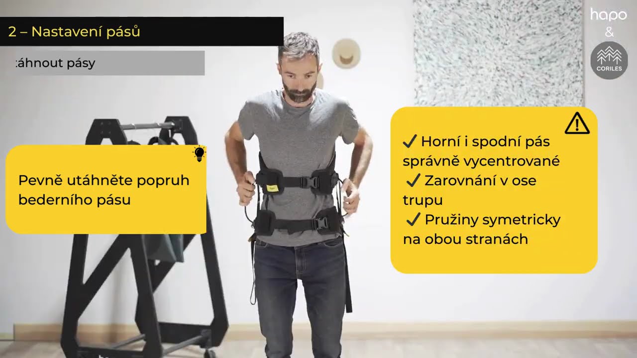 Nastavení | HAPO BR – instruktážní video (CZ)