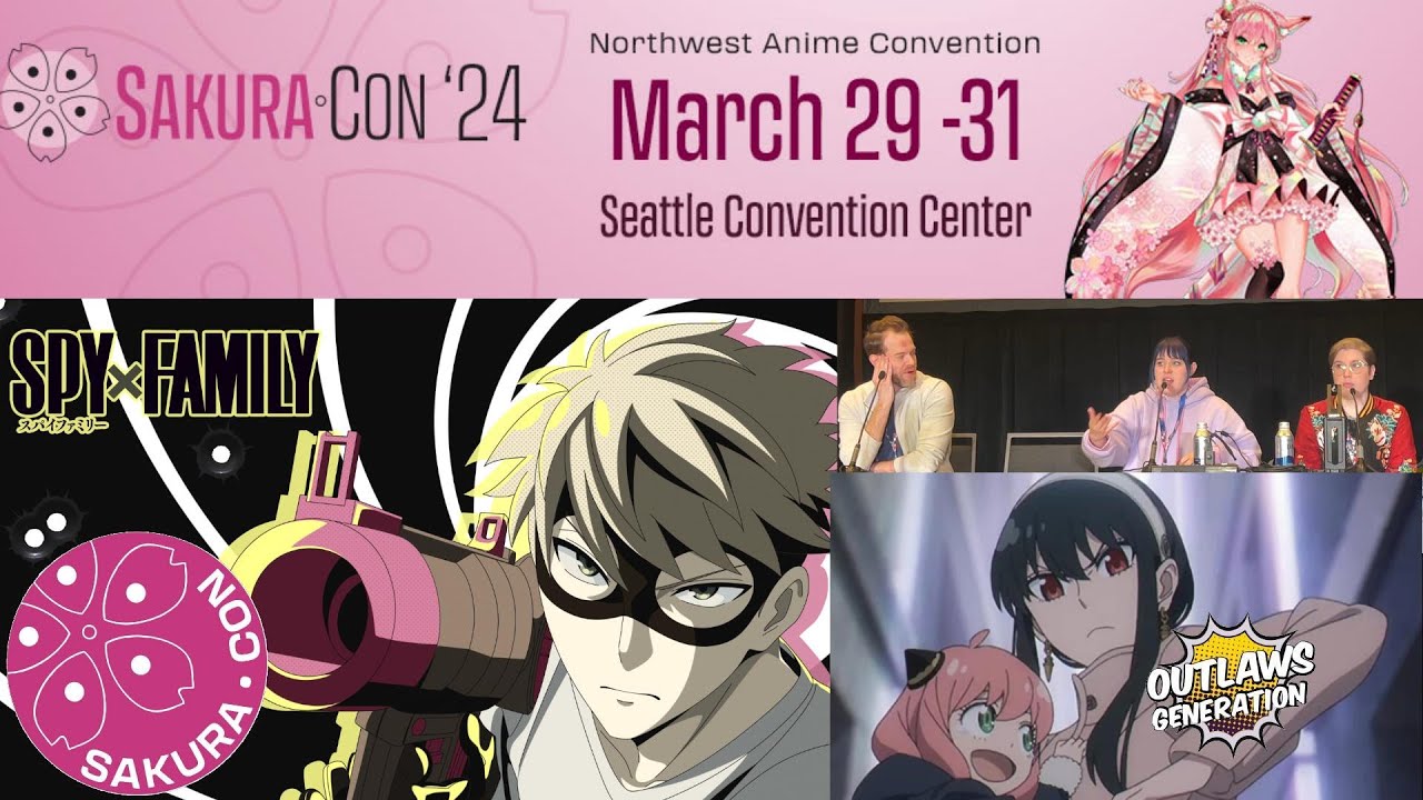Sakura-Con 2024 SPYxFAMILY Panel with Megan, Natalie & Alex