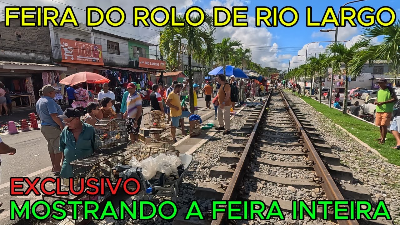 FEIRA DO ROLO E COMÉRCIO DE RIO LARGO - AL | 4K UHD