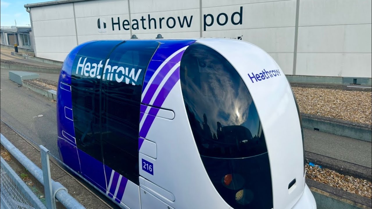 HEATHROW POD | Driverless Pods | The best airport parking in the world