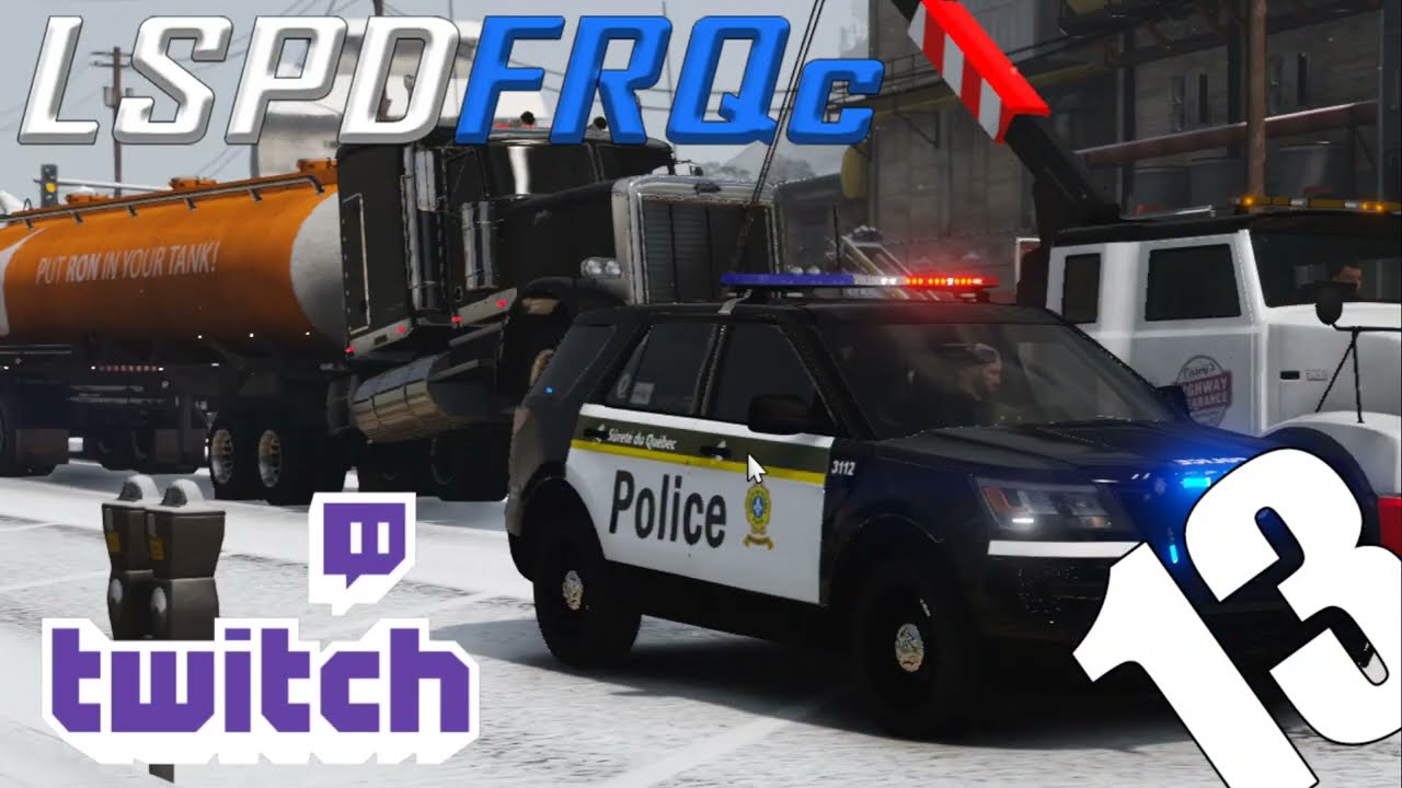 [REDIFFUSION TWITCH] LSPDFR Qc - Épisode 13 - Explorons le grand nord!