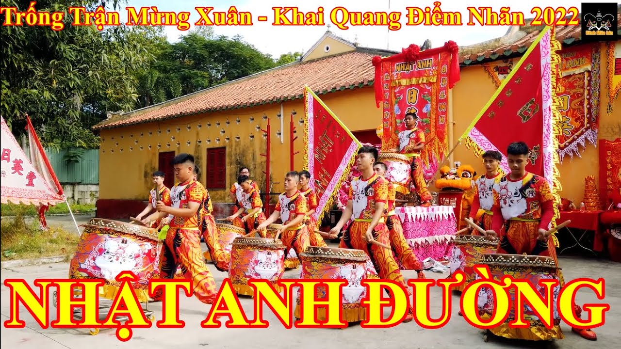 Trống Trận Chào Xuân 2022 - Đoàn Lân Sư Rồng Nhật Anh Đường