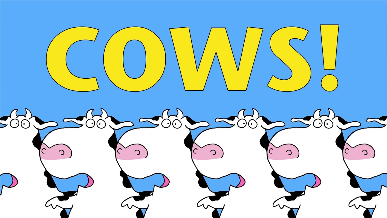 Sandra Boynton&rsquo;s COWS (Moosic Video) The Seldom Herd