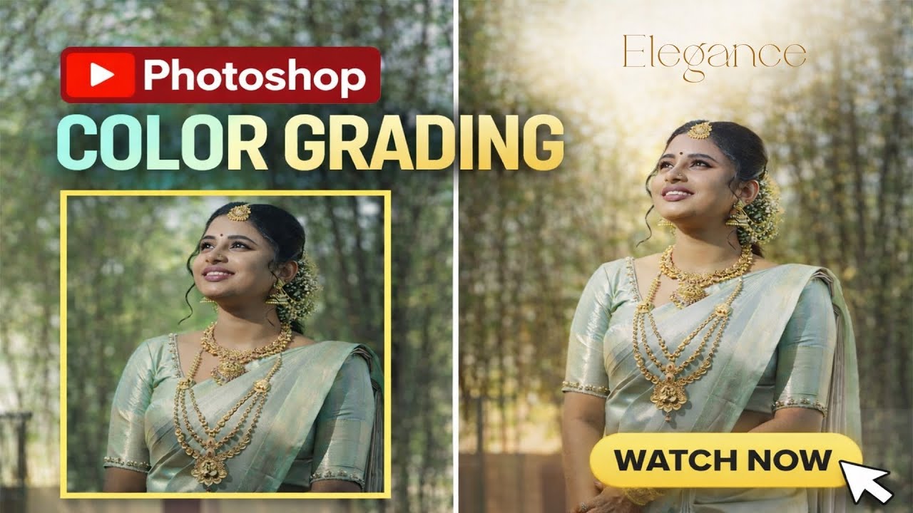 Color Grading Like a Pro in Photoshop | FREE Camera Raw Presets | Amazing Results