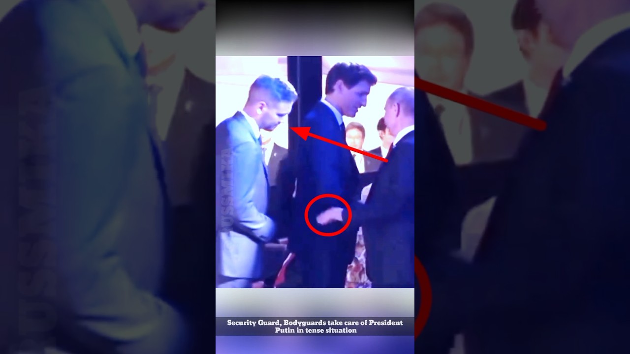 Russian President Putin Signals Bodyguard | Canada | Kremlin | Moscow | #russia #putin #shorts