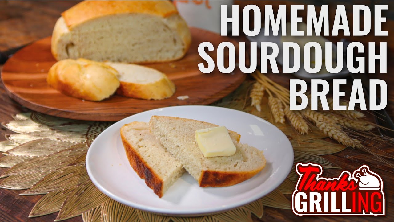 Smoked Garlic Sourdough  | Thanksgrilling Powered by Kingsford