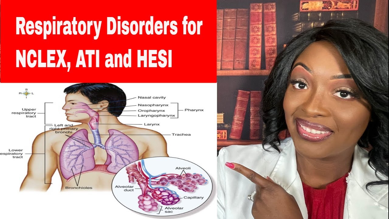 Респираторные нарушения при NCLEX, ATI и HESI