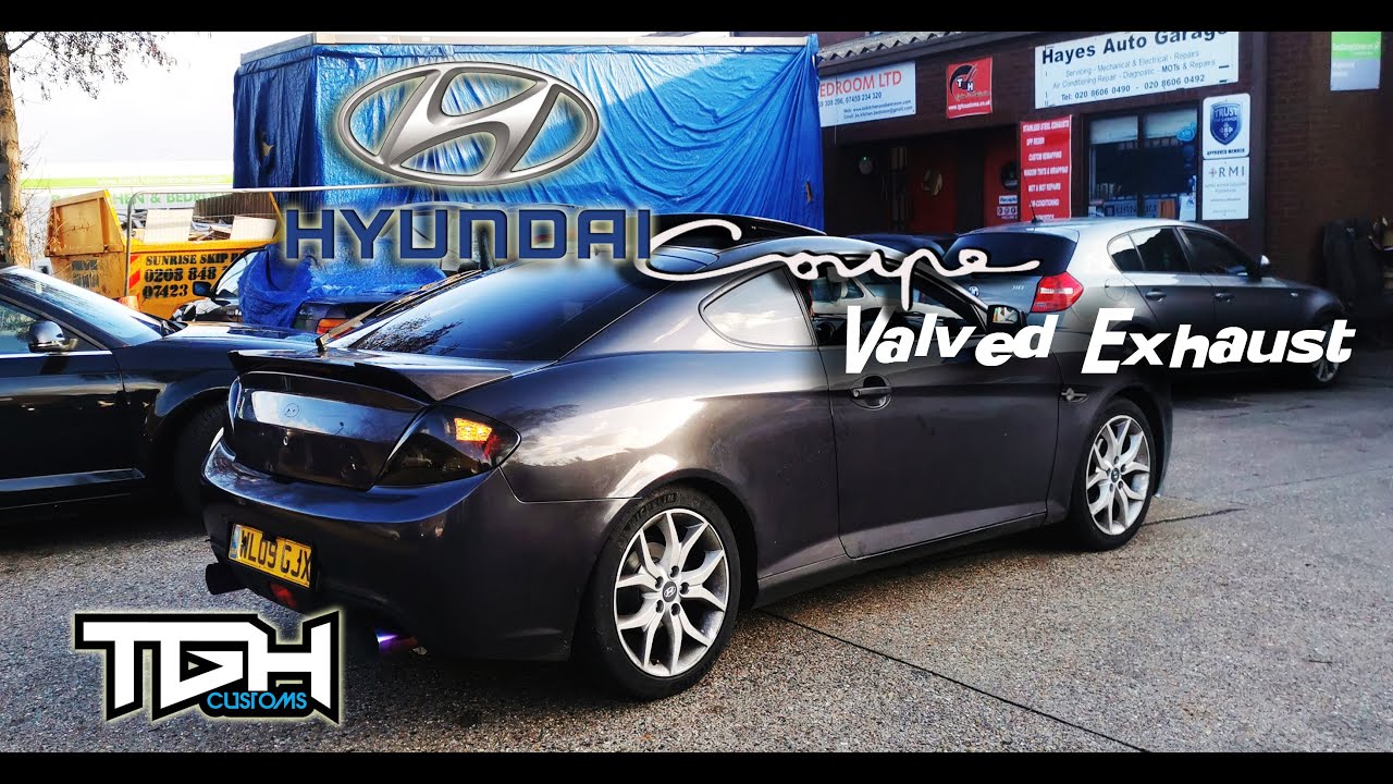 Hyundai Coupe 2.0 Exhaust | Valve controlled exhaust system for a Hyundai Coupe | Hyundai Exhaust