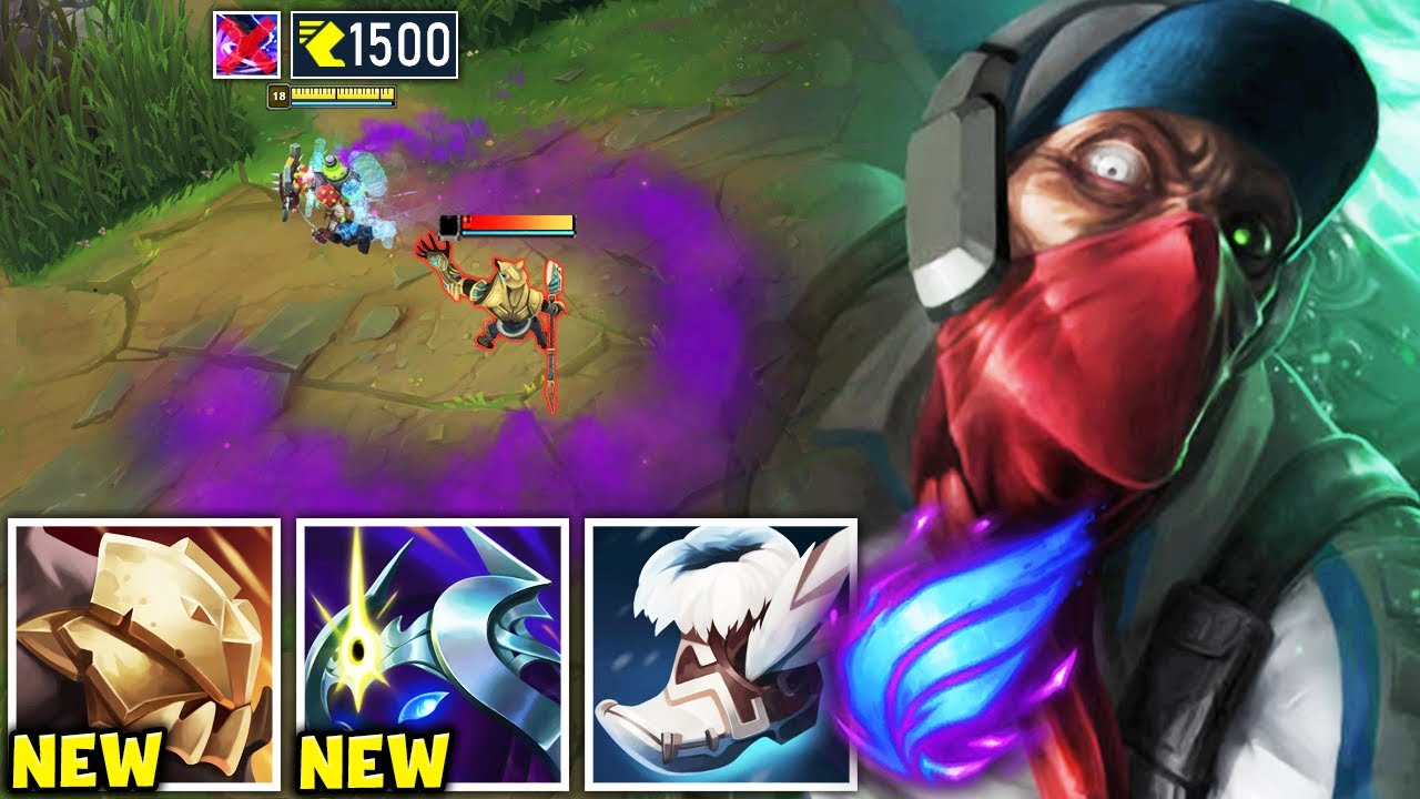 So Singed is literally immune to slows in Season 14...