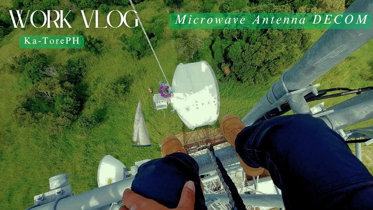 Microwave Antenna De-loading | Minden Vlog | 2 - fingers! #KaTorePH