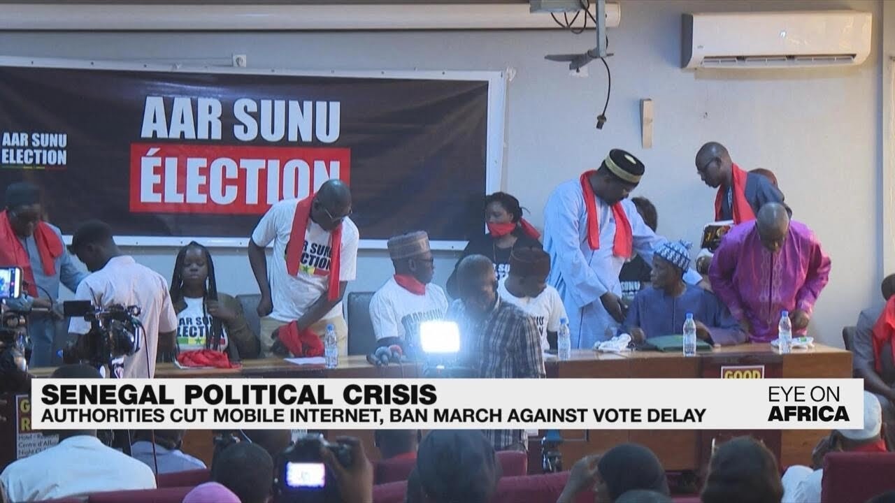 Senegal crisis: Authorities cut mobile internet, ban protest march • FRANCE 24 English