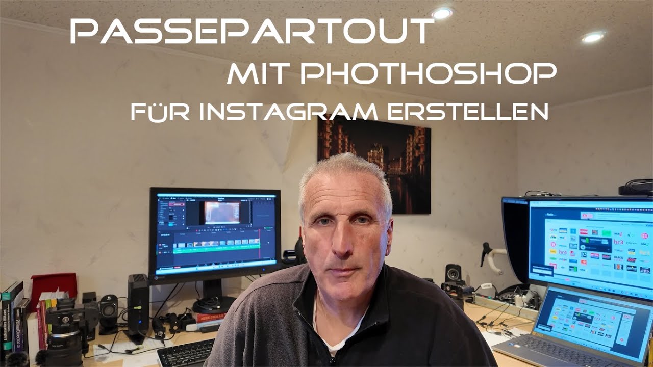Erstellung eines Passepartout in Photoshop