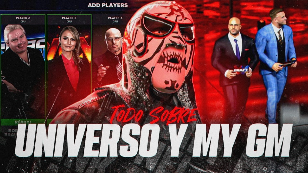 El MODO UNIVERSO y MY GM REVIVEN en WWE 2K26