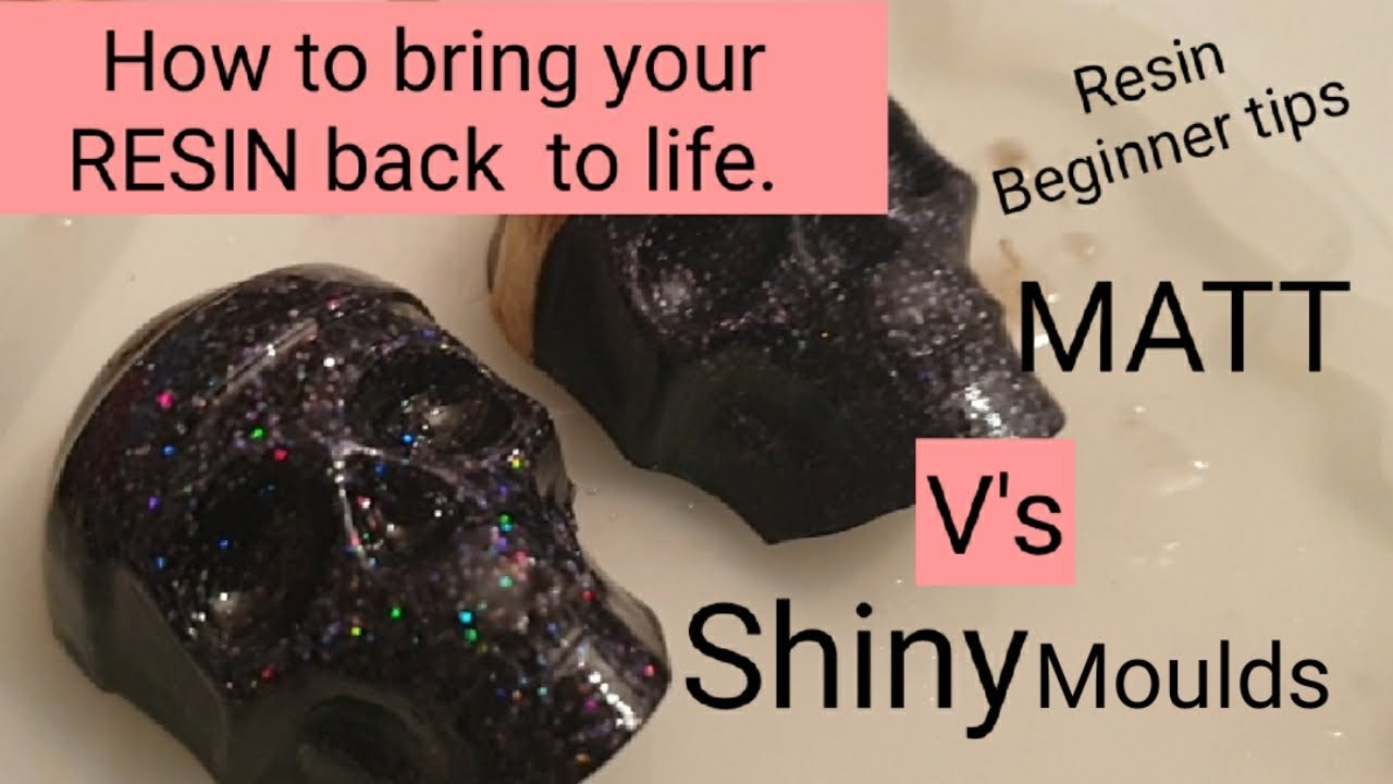How to bring EPOXY RESIN back to life TOP COATING *when using a MATTE mould*