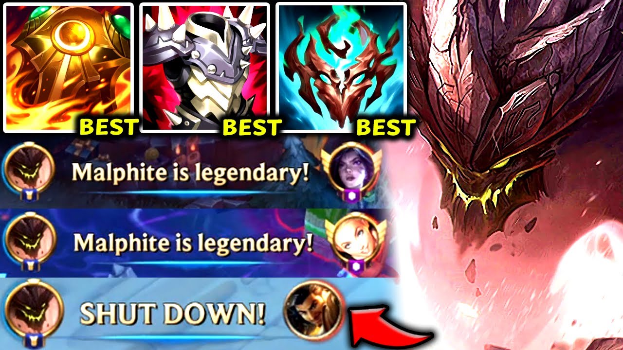 MALPHITE TOP IS NEW META! HE'S NOW 100% UNSTOPPABLE (S+ TIER) - 2025 Malphite TOP Gameplay Guide