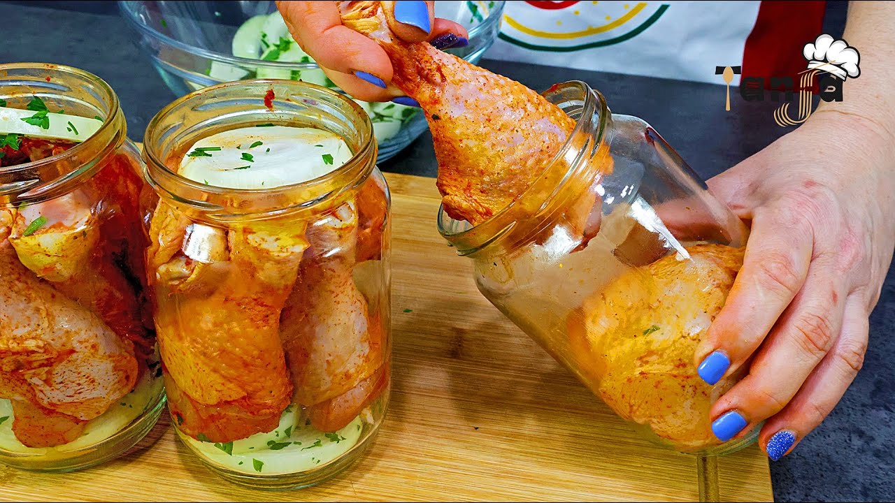 Смотрите этот рецепт, он вам понадобится - храните мясо вне холодильника до 12 месяцев 👈