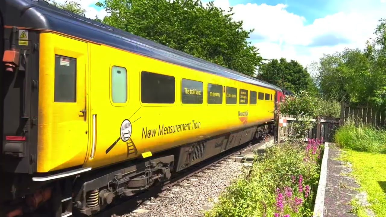 The Network Rail New Measurement Train Thunders Through Templecombe On Thursday 2nd June 2022