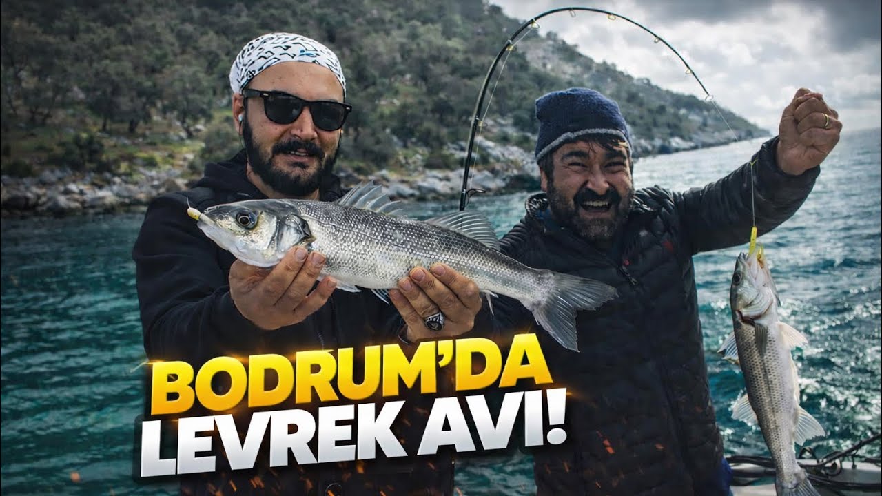 Akşam Suyunda Levrek Avı | Bodrum’da  Sırtı Keyfi | Kalama Sesine Doyacaksınız!!!