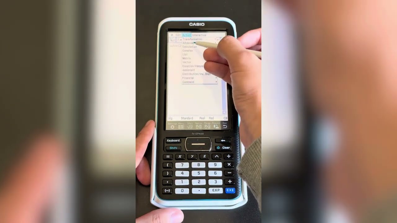 Casio ClassPad - How to Set Up Shortcut Keys! (VCE Maths)