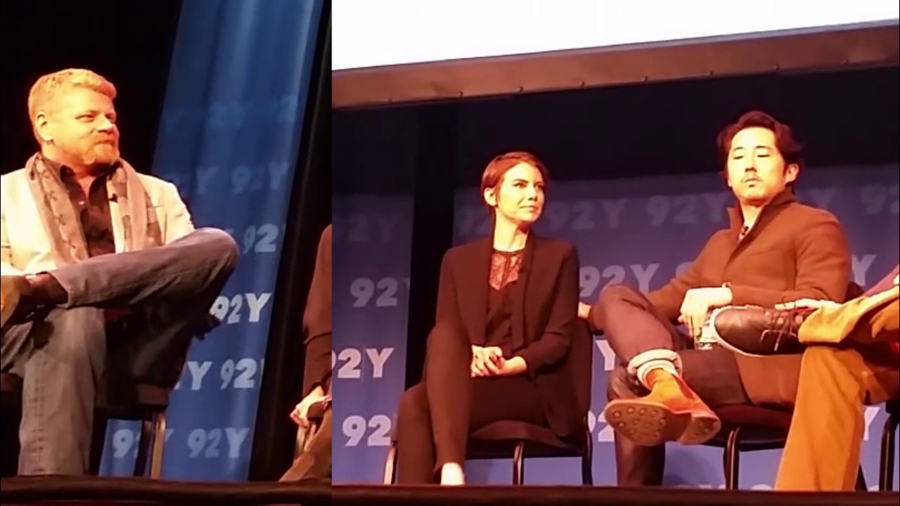 Glenn, Abraham, & Maggie - 92Y NYC Panel - The Walking Dead