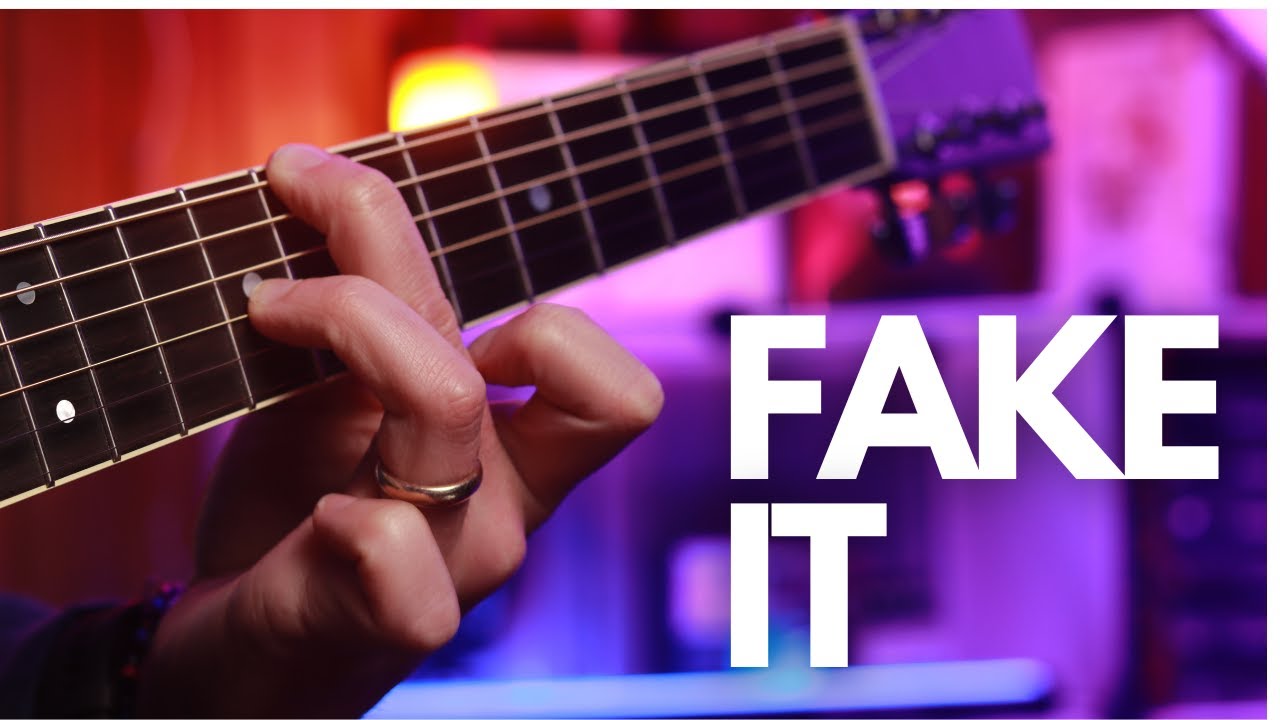 When You Freeze In A Guitar Store Play THIS 😲