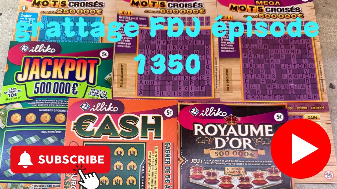 Grattage FDJ épisode 1350