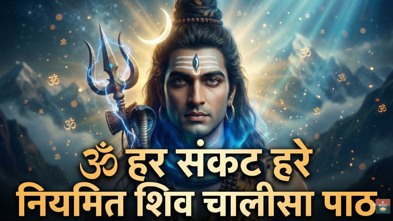 😔 संकट, डर, मन की पीड़ा? | शिव चालीसा सुनिए और शिव शरण पाइए 🔱🙏