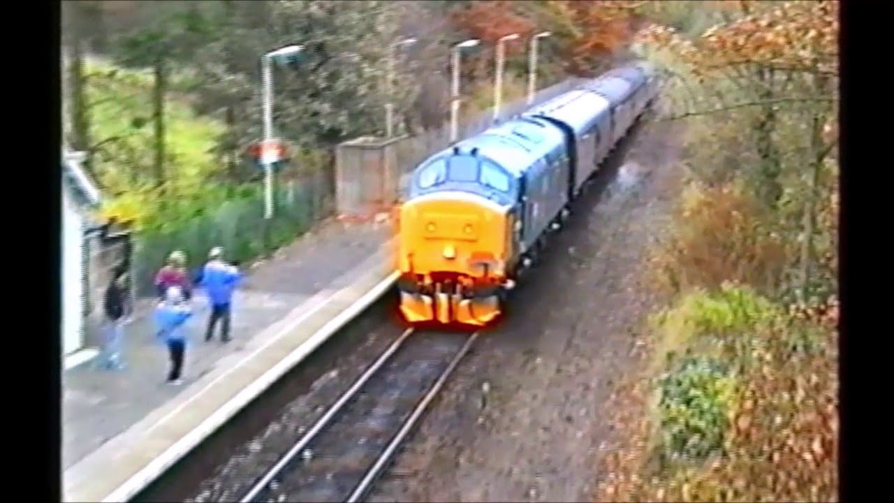 Glasgow to East Kilbride Railway, 125th Anniversary - 31 October 1993