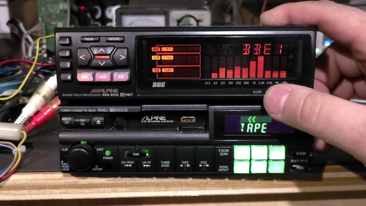 Alpine g150 & 7618j