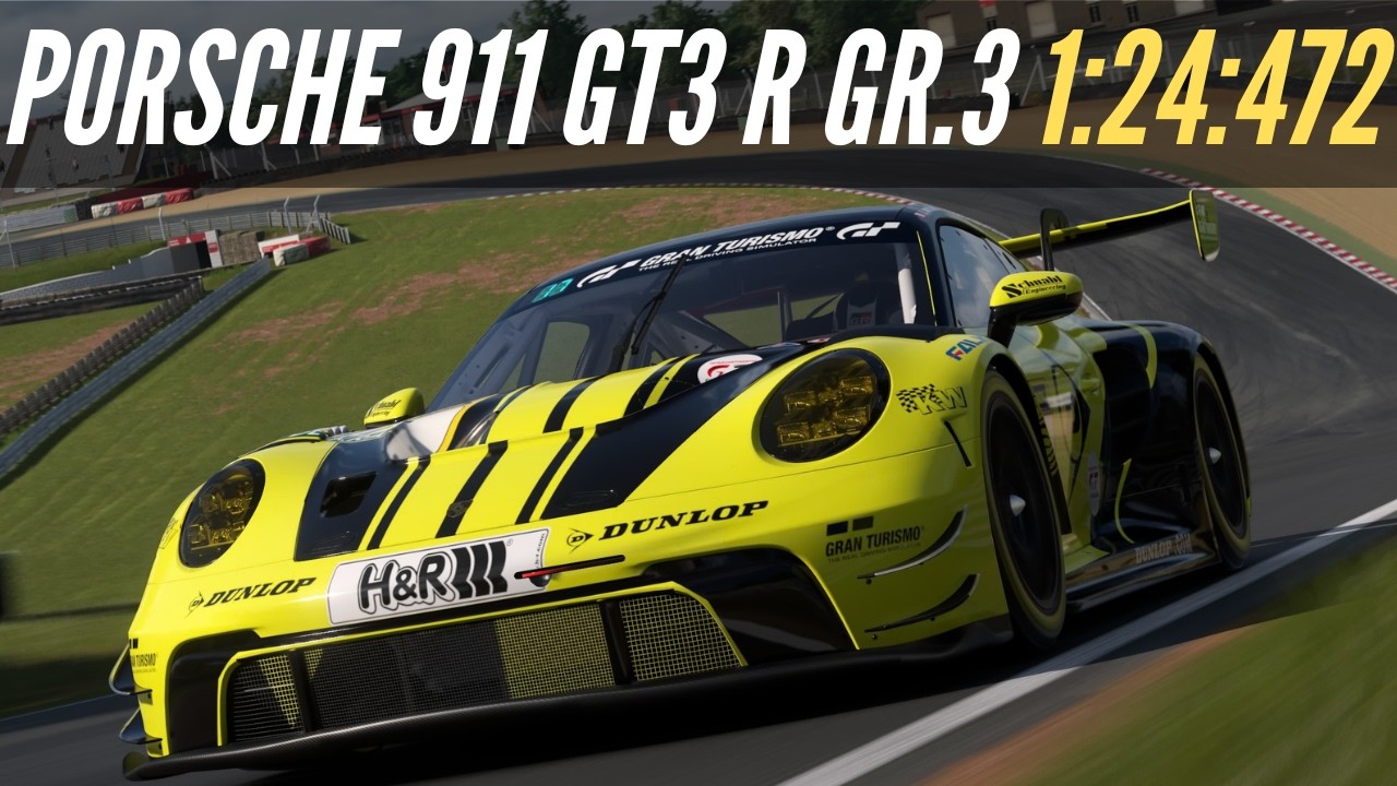 Gran Turismo 7: Controller Daily Race Brands Hatch | Porsche 911 GT3 R Gr. 3 Hotlap
