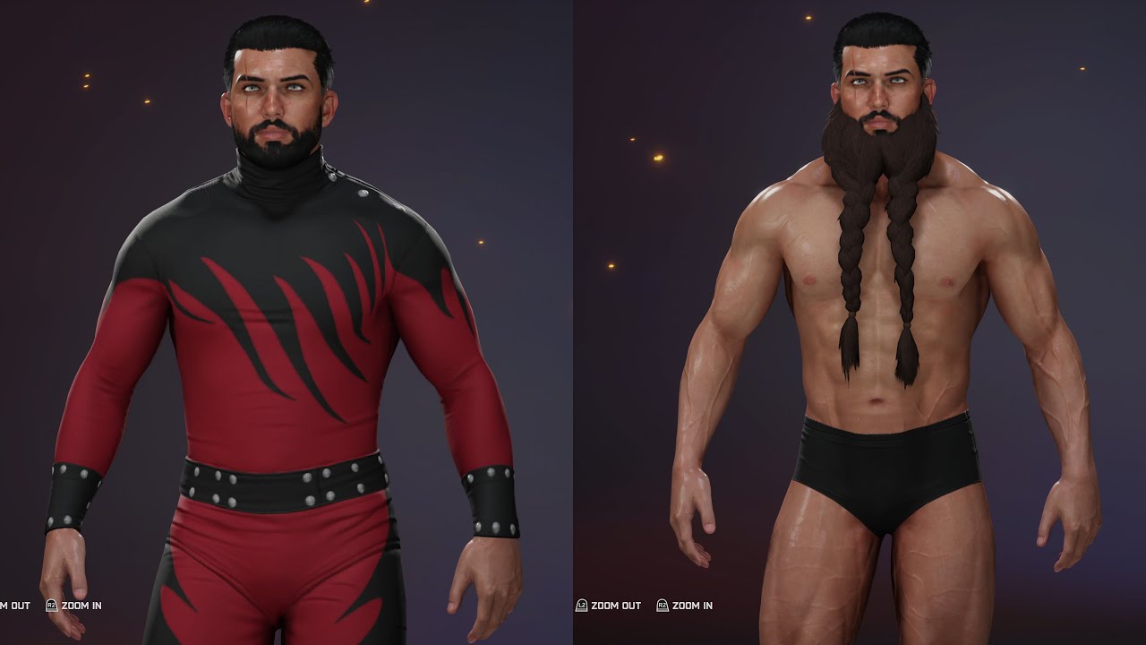 WWE 2K25 - Full Character Creation (All Clothes, Outfits, Hairstyles & More)