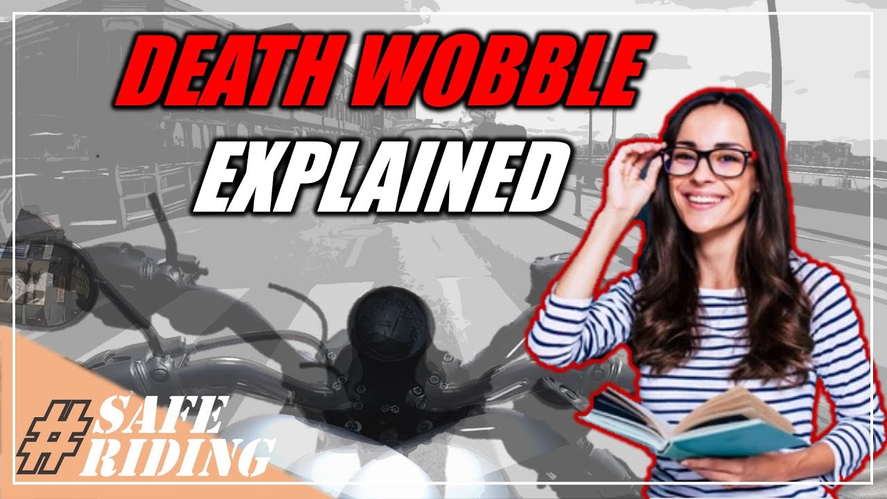Объяснение приемов Death Wobble, Speed ​​Wobble и Tank Slapper на мотоцикле!