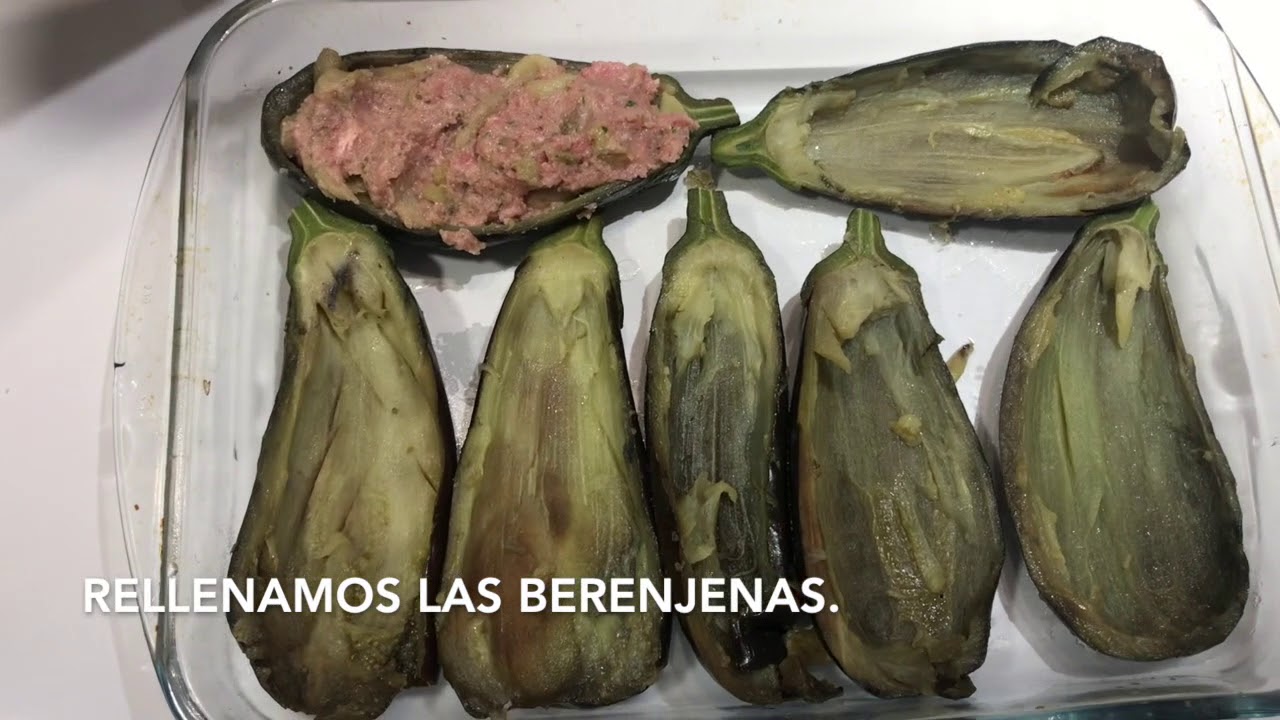 BERENJENAS RELLENAS A LA MALLORQUINA