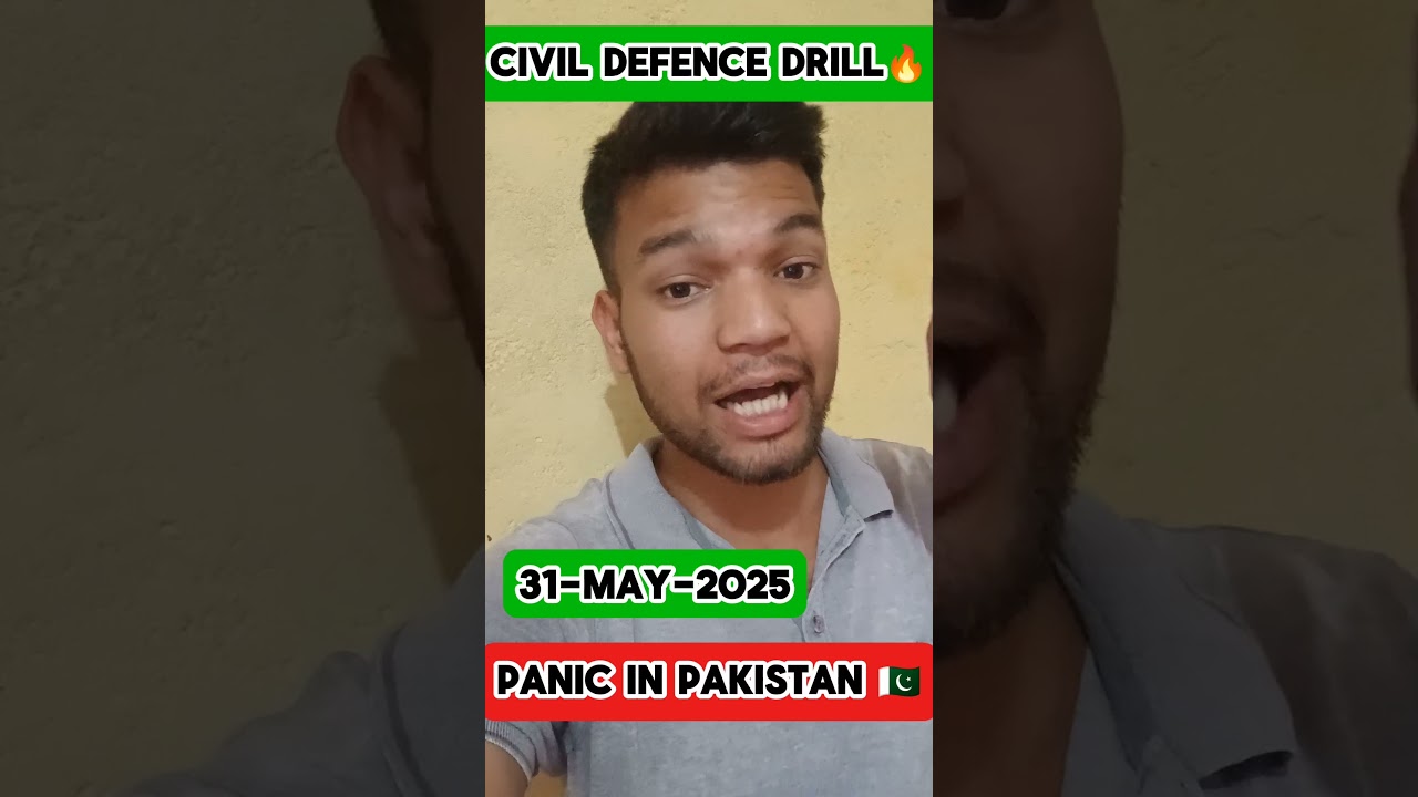 Civil Defence Drill On 31 May | Fear In Pakistan